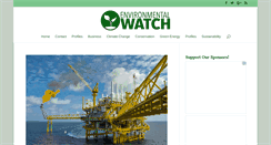 Desktop Screenshot of environmental-watch.com